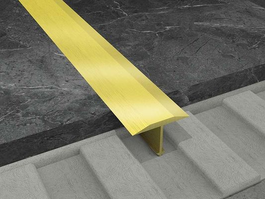 T ha modellato la striscia di finitura del confine della disposizione 6mm delle mattonelle di acciaio inossidabile