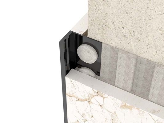 Forma luminosa del quadrato della disposizione 8mm delle mattonelle di acciaio inossidabile di colore del metallo
