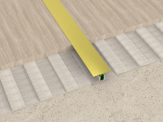 La striscia di transizione di alluminio della decorazione di legno del pavimento T ha modellato il metallo