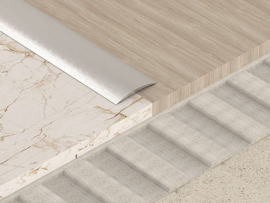 T a forma di inarca la striscia della copertura curva pavimento di alluminio decorativo della striscia 10mm di angolo