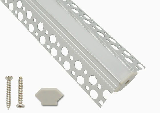 Profilo di alluminio messo del LED per illuminazione di strisce principale con l'anello di serraggio