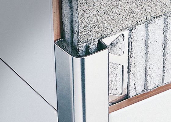 Mattonelle di acciaio inossidabile per tappezzare decorativo interno della disposizione del bordo della pavimentazione di striscia di transizione
