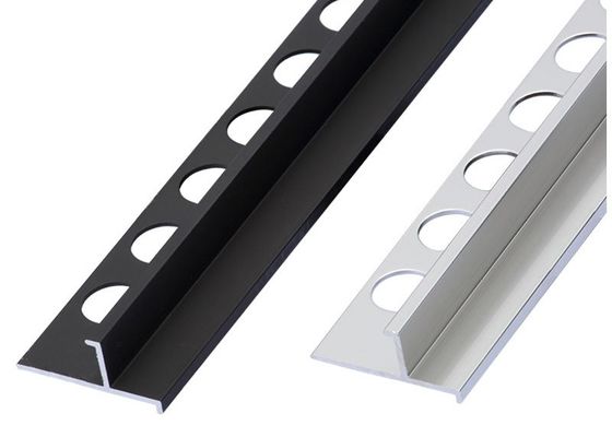 Battiscopa interna metallica decorativa per la linea di alluminio bordo della copertura di bordatura per la disposizione delle mattonelle