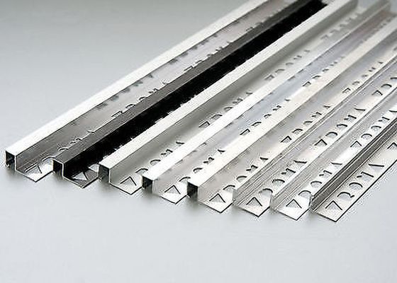 Profilo di alluminio dell'estrusione delle mattonelle della fabbrica dell'OEM &amp;ODM degli accessori della disposizione protettiva di alluminio delle mattonelle