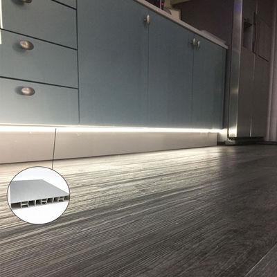 Profili di alluminio di Manica espelsi luce LED della parete 2.5m