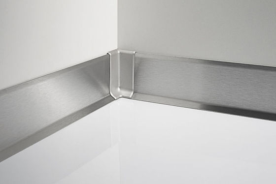 Bordo di bordatura di acciaio inossidabile del pavimento della parete della stanza 2.5m