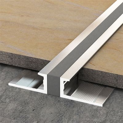 Giunto di alluminio anodizzato del movimento di 15mm per i pavimenti di pietra