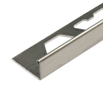 Bordo di bordatura rotondo degli accessori della pavimentazione della disposizione delle mattonelle del bordo di acciaio inossidabile dell'intarsio 0.6mm