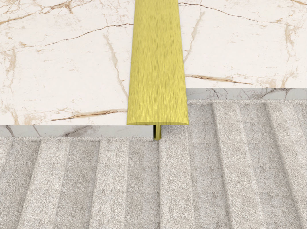 Tappeto spesso d'ottone dei rivestimenti per pavimenti della striscia di transizione del sigillante elastomerico