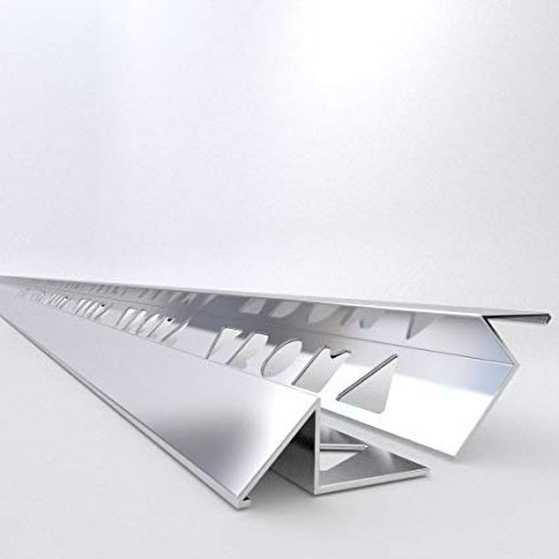Le mattonelle di alluminio del bordo del quadrato delle mattonelle del triangolo della disposizione di alluminio dell'angolo sistemano la disposizione delle mattonelle di Chrome