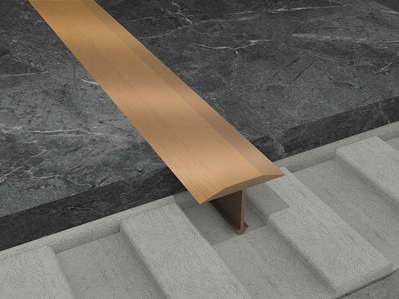 T ha modellato la striscia di finitura del confine della disposizione 6mm delle mattonelle di acciaio inossidabile