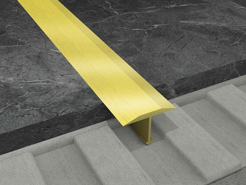 T ha modellato la striscia di finitura del confine della disposizione 6mm delle mattonelle di acciaio inossidabile