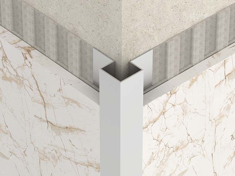 Disposizione d'angolo d'acciaio spazzolata del bordo della disposizione 10mm delle mattonelle di acciaio inossidabile che finisce chiudendo striscia