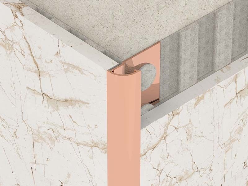 Quarto luminoso di acciaio inossidabile del metallo 0.6mm intorno a disposizione per l'angolo rotondo