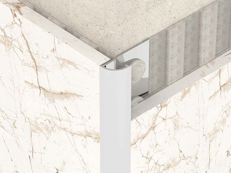 Quarto luminoso di acciaio inossidabile del metallo 0.6mm intorno a disposizione per l'angolo rotondo