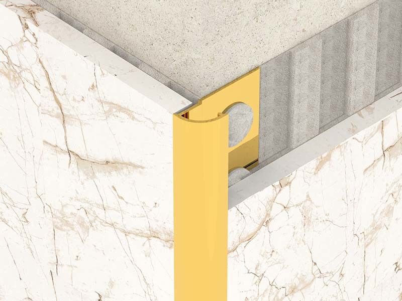 Quarto luminoso di acciaio inossidabile del metallo 0.6mm intorno a disposizione per l'angolo rotondo