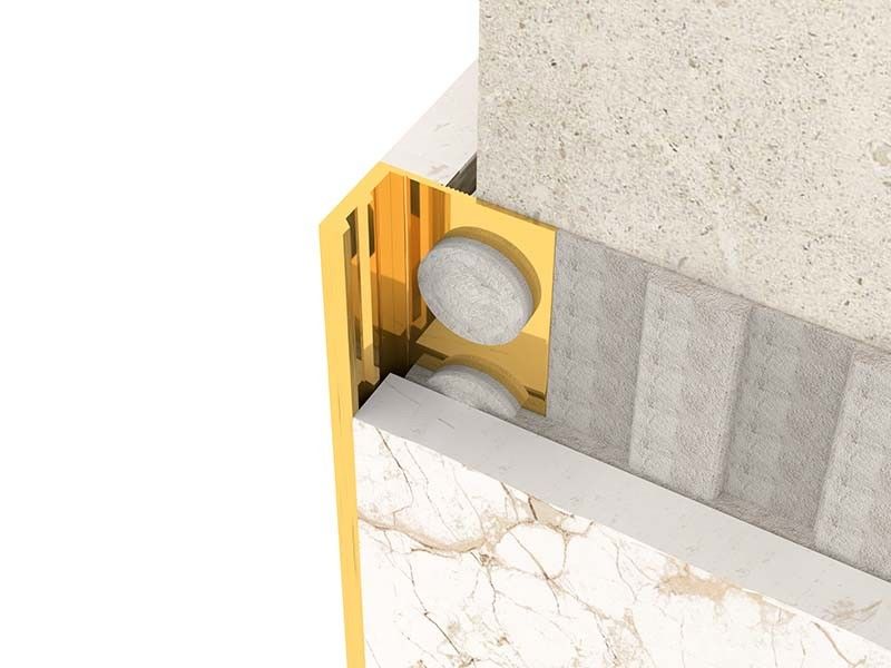 Disposizione di chiusura spazzolata del bordo delle mattonelle della striscia del quadrato della disposizione SS304 delle mattonelle di acciaio inossidabile del metallo