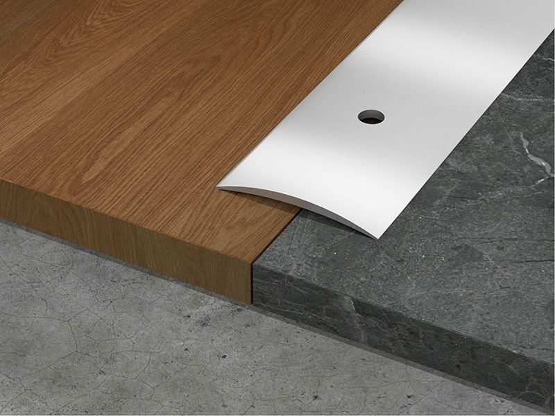 T a forma di inarca la striscia della copertura curva pavimento di alluminio decorativo della striscia 10mm di angolo