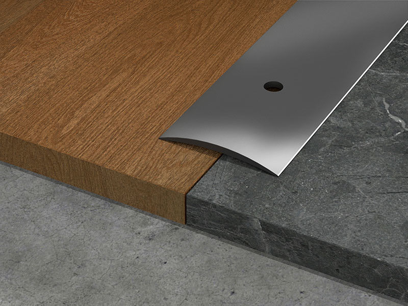 T a forma di inarca la striscia della copertura curva pavimento di alluminio decorativo della striscia 10mm di angolo