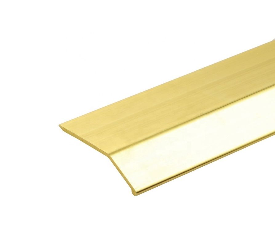La striscia di bordo piana di alluminio del pavimento del laminato della striscia del fermaglio massimo minimo ha anodizzato