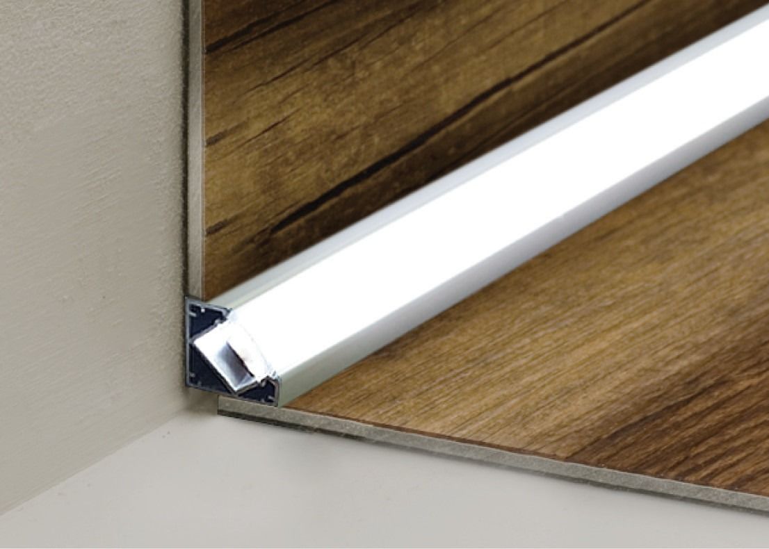 Linea principale profilo profilo del bordo di bordatura della lega di alluminio della luce espulso angolo LED dell'alluminio di alta qualità