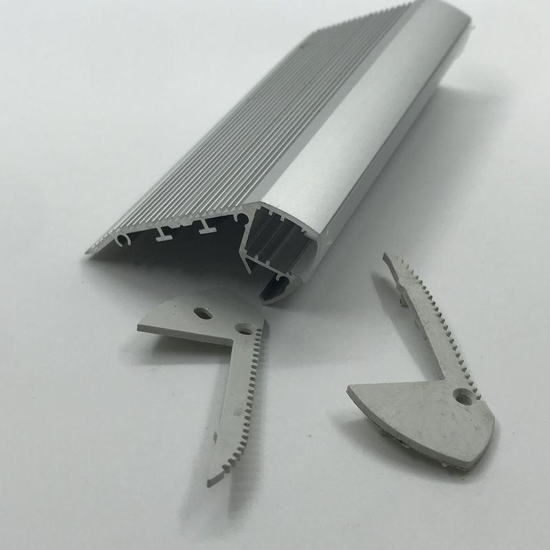 Profili di alluminio di anti slittamento LED della scala