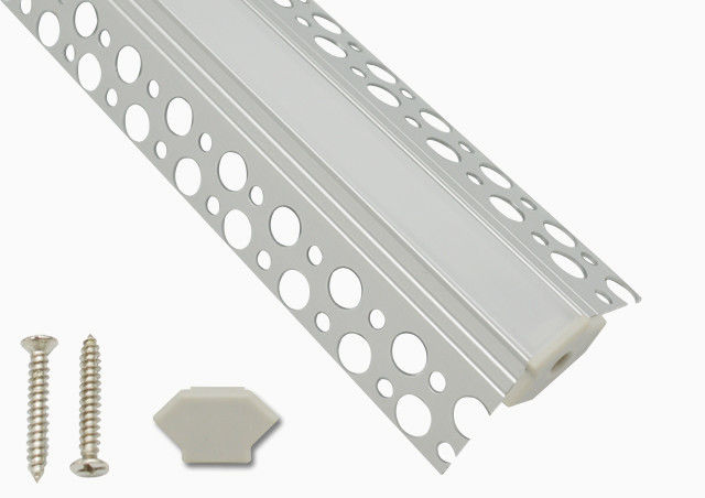 Profilo di alluminio messo del LED per illuminazione di strisce principale con l'anello di serraggio