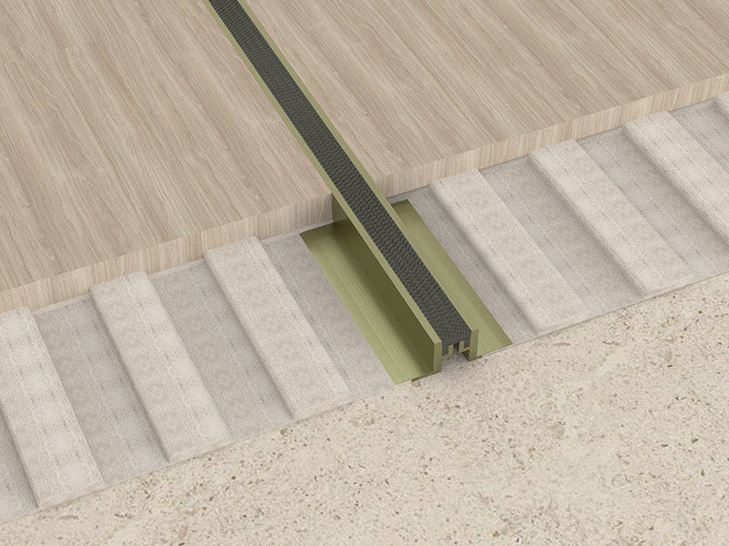 Decorazione interna dell'estrusione di profilo del pavimento del giunto di alluminio del movimento