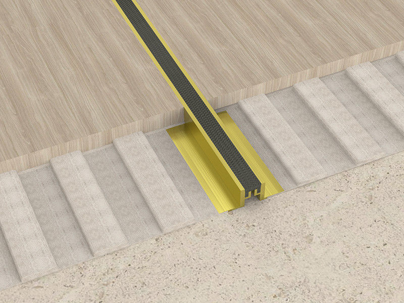 Decorazione interna dell'estrusione di profilo del pavimento del giunto di alluminio del movimento