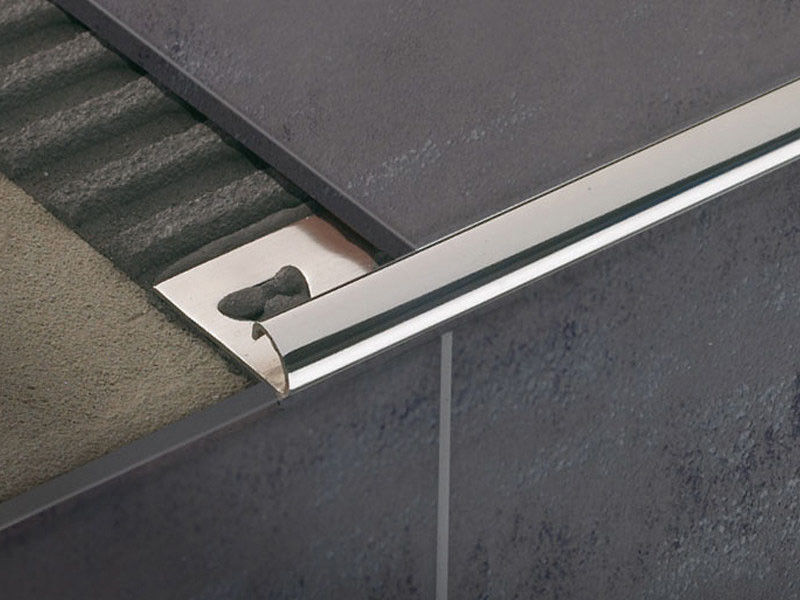 Mattonelle di acciaio inossidabile per tappezzare decorativo interno della disposizione del bordo della pavimentazione di striscia di transizione