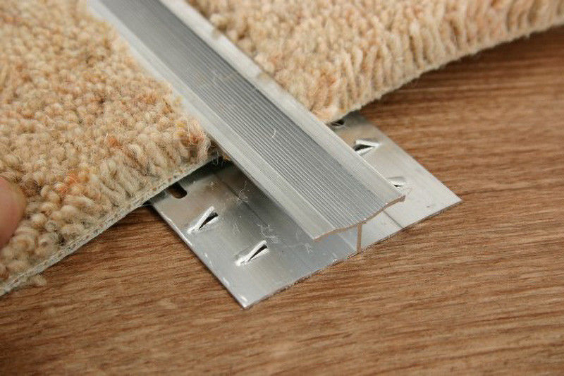 Tappeto di alluminio per piastrellare la striscia di transizione della soglia del tappeto della striscia di transizione 0.8mm
