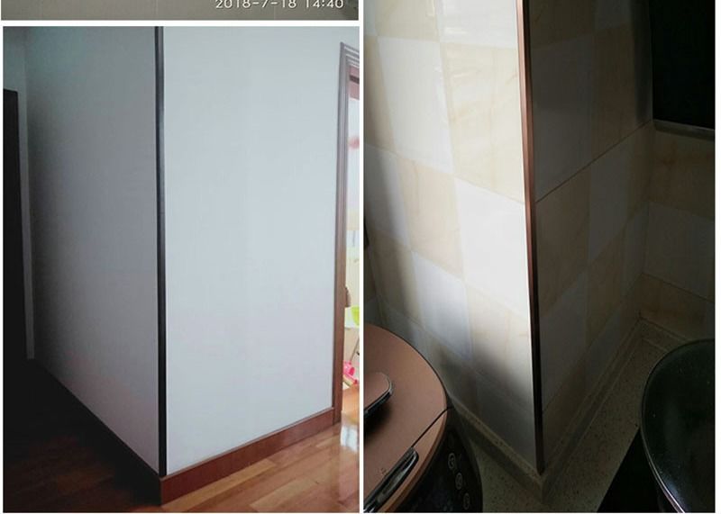 Linea di alluminio cornici della disposizione delle mattonelle di alluminio del bordo della piastrella di ceramica