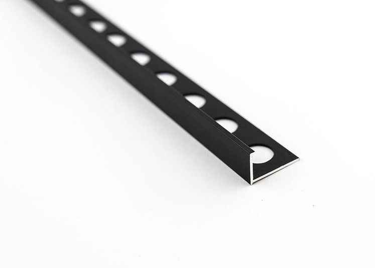 La L modella la linea di demarcazione metal-ceramica di alluminio del pavimento di Ridge Trims Profil Manufactures Aluminium del bordo delle mattonelle