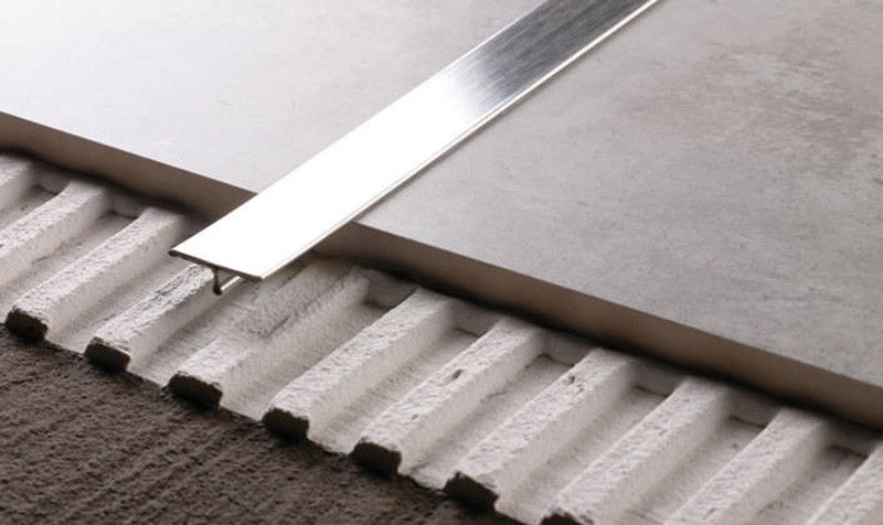 striscia di transizione di pavimentazione flessibile di profilo di 1mm per la disposizione della fascia di bordo di Antivari di divisione