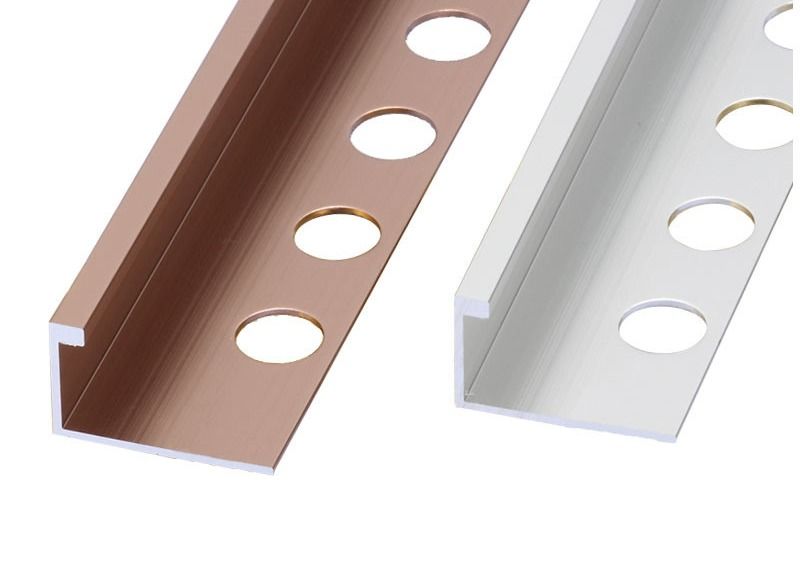 Striscia di transizione di alluminio di elettroforesi di TUV 20mm al legno del guardaroba