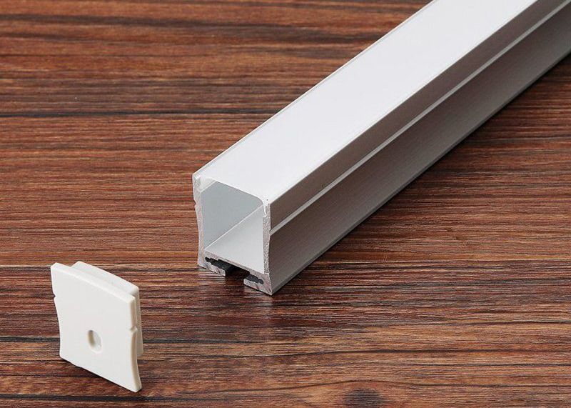l'alluminio del supporto della parete 2.7meter ha condotto i profili per le lampade fluorescenti con il sensore di tocco