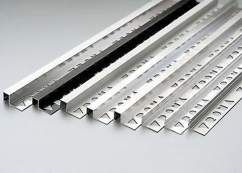 Profilo di alluminio dell'estrusione delle mattonelle della fabbrica dell'OEM &amp;ODM degli accessori della disposizione protettiva di alluminio delle mattonelle