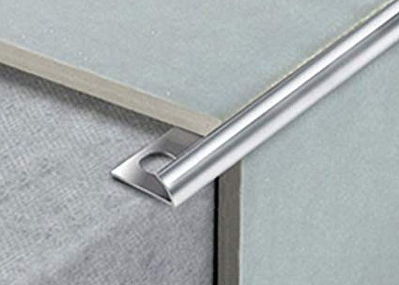 Profili di alluminio accessori dell'estrusione delle mattonelle del ODM dell'OEM della fabbrica del bordo dell'angolo delle mattonelle decorative della disposizione