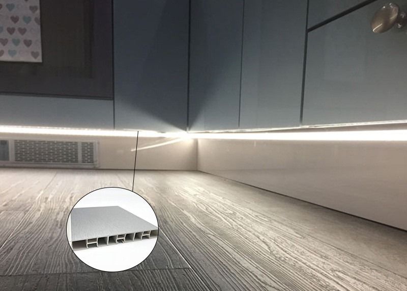 Manica della striscia principale 0.8mm con la battiscopa della luce del diffusore