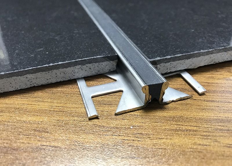 Giunto di alluminio ceramico del movimento della pavimentazione 10mm per i pavimenti di pietra