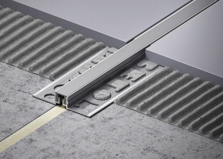 Giunto di alluminio del movimento delle mattonelle per la disposizione di legno di Andtile del pavimento del giunto di controllo di espansione