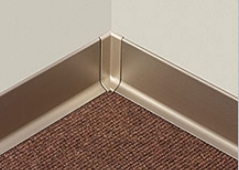 Linea di alluminio battiscopa del bordo di bordatura del bagno