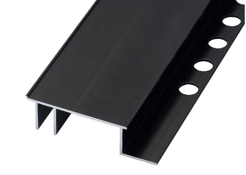 Facile installi il bordo di bordatura principale di Antivari ha condotto la striscia 100mm Bunnings di bordatura di alluminio