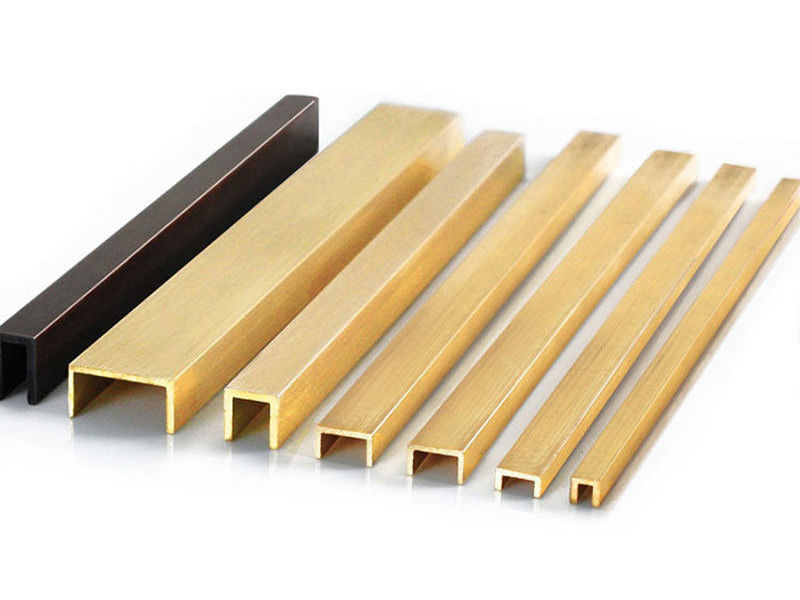 le strisce di finitura di Concor delle mattonelle di 2.7m del bordo della disposizione della decorazione d'ottone delle mattonelle bronzano retro