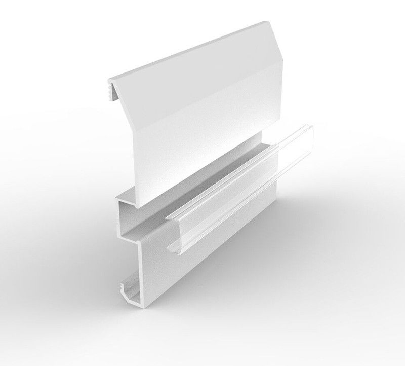 Profili di alluminio di Manica espelsi luce LED della parete 2.5m