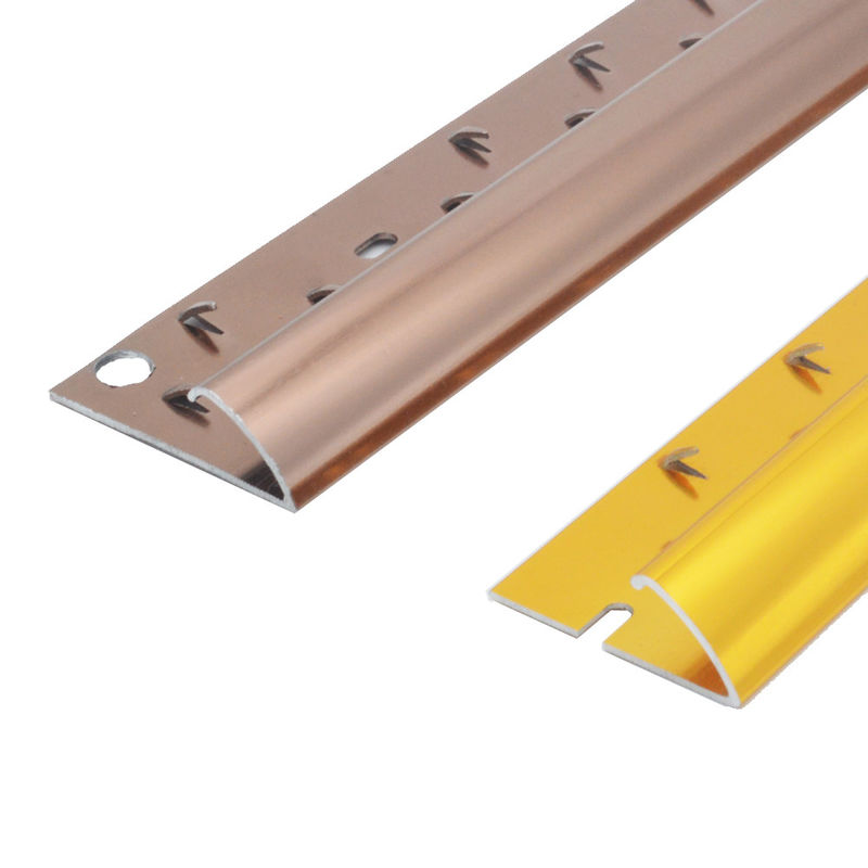 Mattonelle metal-ceramiche di alluminio della disposizione del bordo per tappezzare le strisce di transizione 20mm