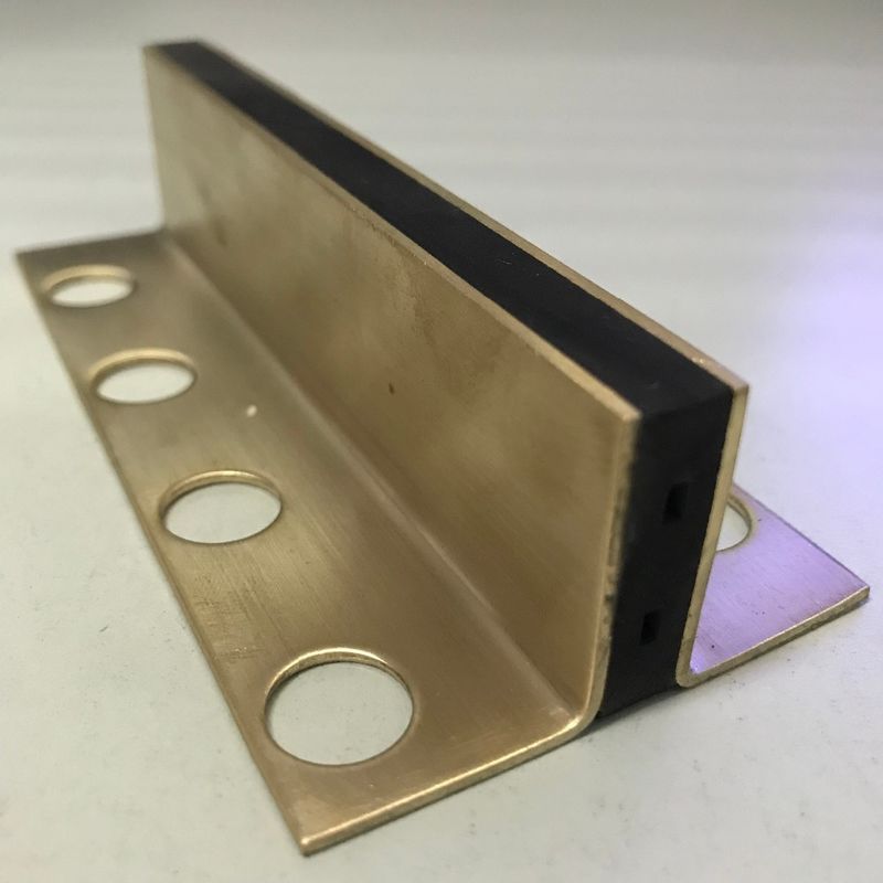 giunto del movimento di espansione delle mattonelle del giunto del movimento di acciaio inossidabile di 2.5cm per le pietre