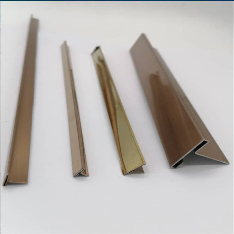 Disposizione di alluminio d'argento 8mm delle mattonelle dell'oro di acciaio inossidabile di T 10mm