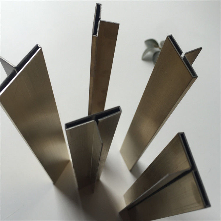 Disposizione di alluminio d'argento 8mm delle mattonelle dell'oro di acciaio inossidabile di T 10mm