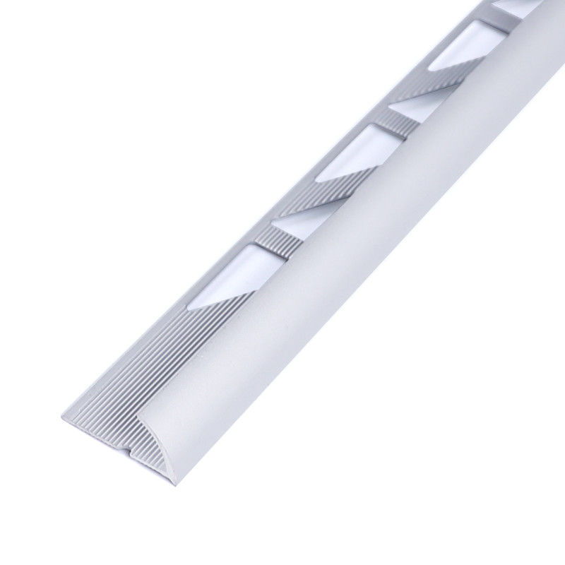 Disposizione del bordo del metallo anodizzata 10mm dello SGS per la piastrella di ceramica 1.8m
